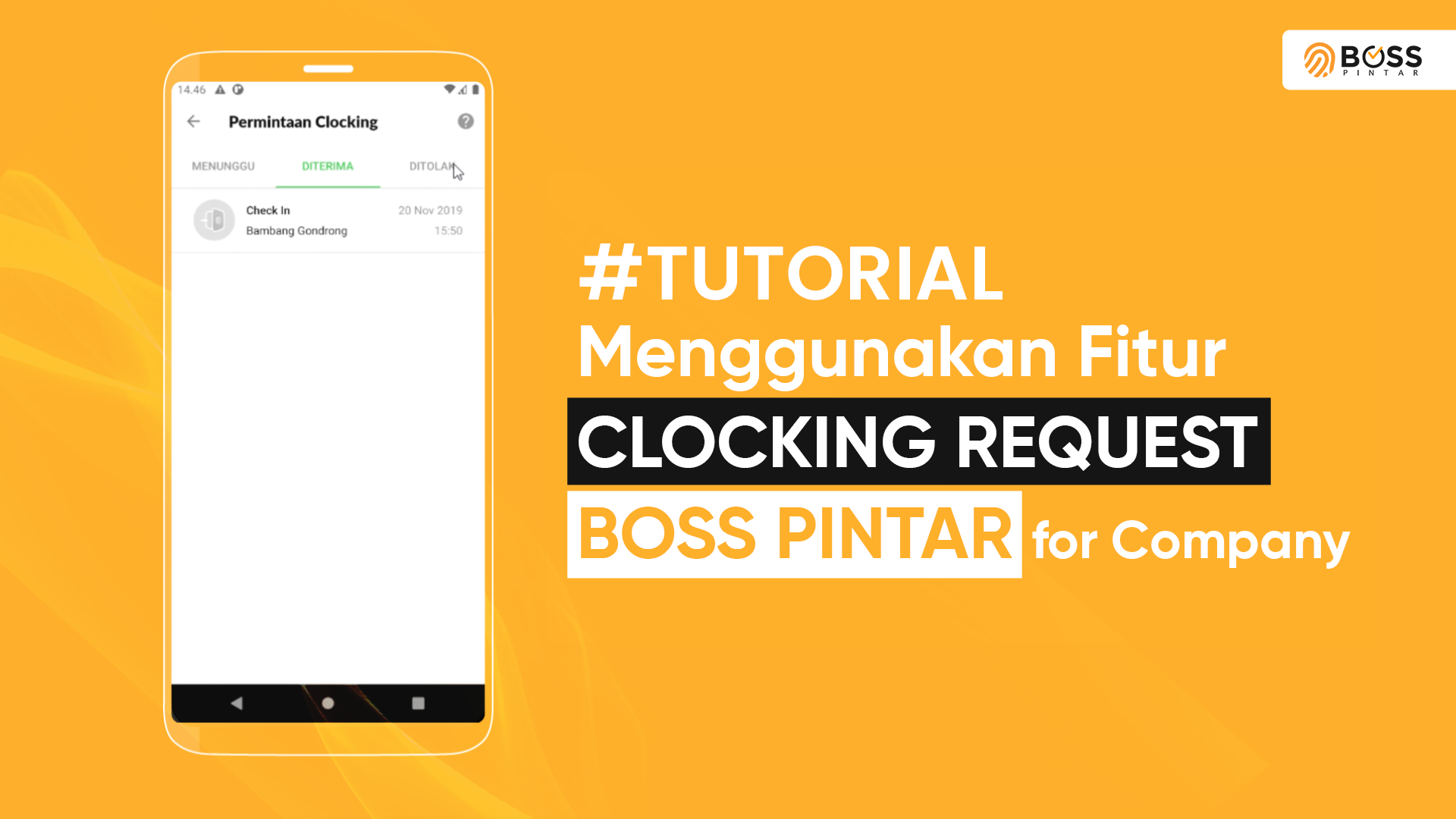 Bagaimana cara penggunaan fitur Clocking Request? Dari Sisi Company
